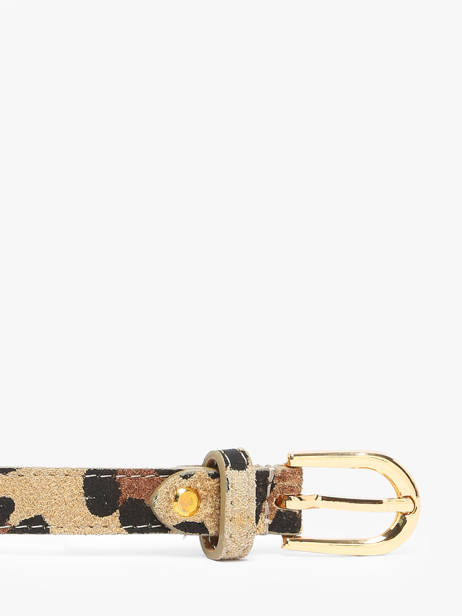 Riem Milano Beige velvet leopardo VL25068 ander zicht 1